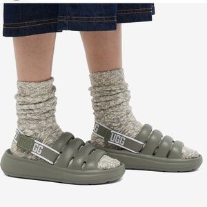 UGG Moss Green Sport Sandals